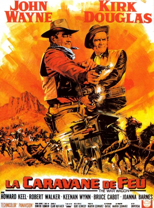 Affiche du film La Caravane de feu (1967) de Burt Kennedy. Voir La Caravane de feu en streaming / torrent sur meilleurs-films.fr
