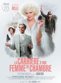 Affiche du film La Carrière d’une femme de chambre (1976) de Dino Risi. Voir La Carrière d’une femme de chambre en streaming / torrent sur meilleurs-films.fr