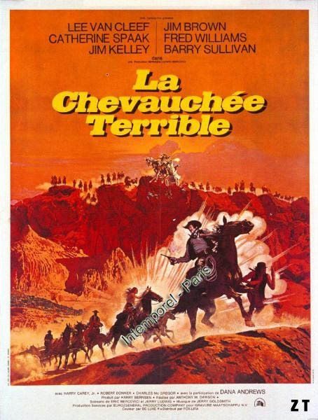 Affiche du film La Chevauchée Terrible (1975) de Antonio Margheriti. Voir La Chevauchée Terrible en streaming / torrent sur meilleurs-films.fr