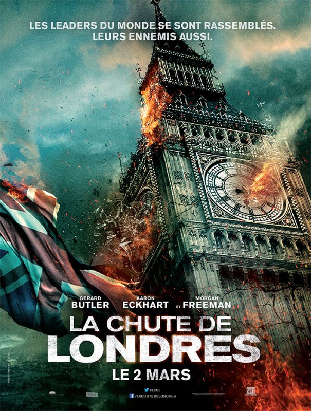 Affiche du film La Chute de Londres (2016) de Babak Najafi. Voir La Chute de Londres en streaming / torrent sur meilleurs-films.fr