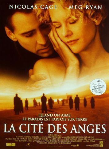 Affiche du film La Cité des anges (1997) de Brad Silberling. Voir La Cité des anges en streaming / torrent sur meilleurs-films.fr