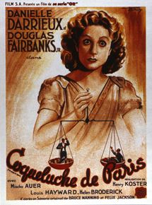 Affiche du film La Coqueluche de Paris (1938) de Henry Koster. Voir La Coqueluche de Paris en streaming / torrent sur meilleurs-films.fr