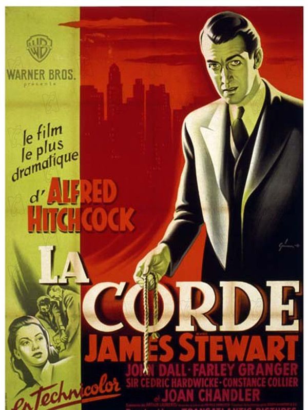 Affiche du film La Corde (1948) de Alfred Hitchcock Affiche du film La Corde (1948) de Alfred Hitchcock. Voir La Corde en streaming / torrent sur meilleurs-films.fr