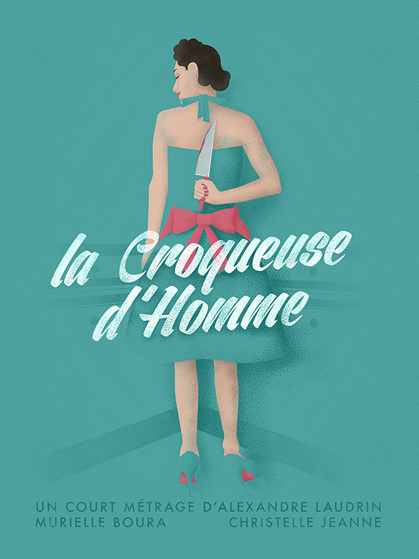 Affiche du court métrage La Croqueuse d’Homme (2016) de Alexandre Laudrin. Voir La Croqueuse d’Homme en streaming / torrent sur meilleurs-films.fr