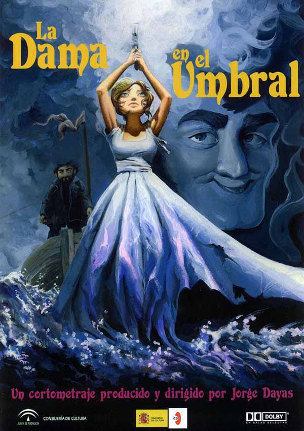 Affiche du court métrage La Dama en el Umbral () de Jorge Dayas. Voir La Dama en el Umbral en streaming / torrent sur meilleurs-films.fr