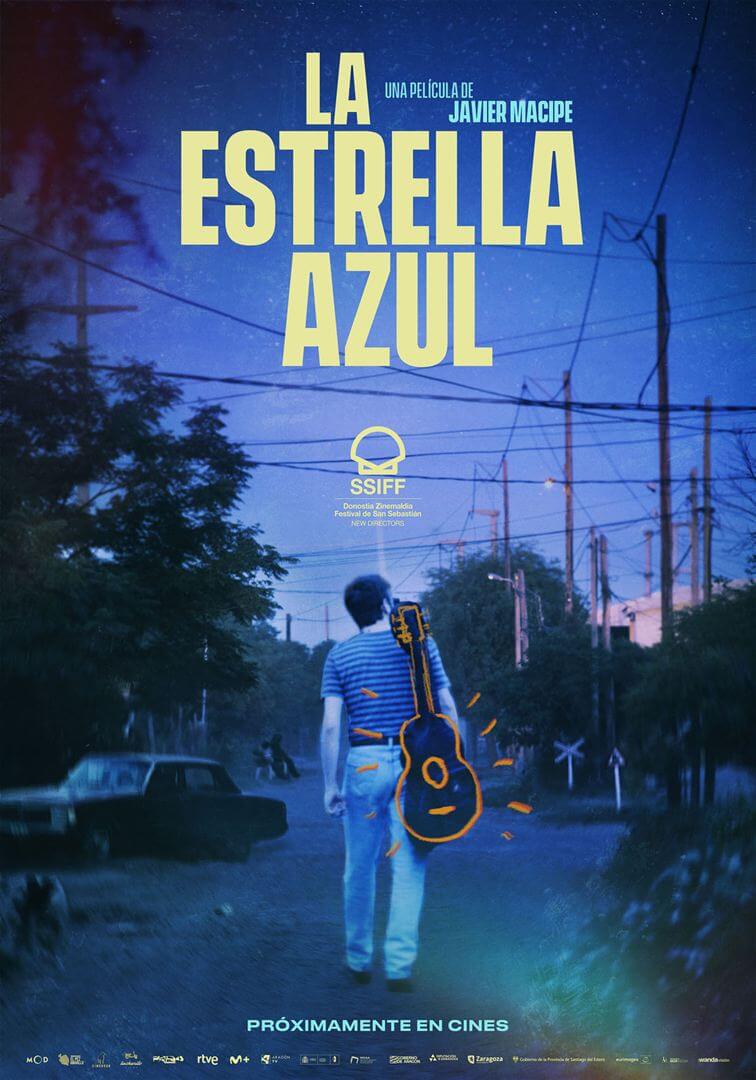 Affiche du film La estrella azul (2023) de Javier Macipe. Voir La estrella azul en streaming / torrent sur meilleurs-films.fr