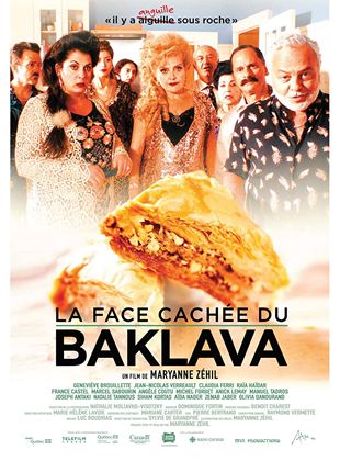 Affiche du film La Face cachée du baklava (2020) de Maryanne Zéhil. Voir La Face cachée du baklava en streaming / torrent sur meilleurs-films.fr