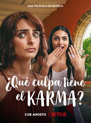 Affiche du film La Faute au karma ? (2022) de Elisa Miller. Voir La Faute au karma ? en streaming / torrent sur meilleurs-films.fr