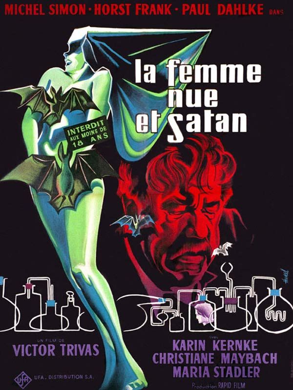 Affiche du film La Femme nue et Satan (1959) de Victor Trivas Affiche du film La Femme nue et Satan (1959) de Victor Trivas. Voir La Femme nue et Satan en streaming / torrent sur meilleurs-films.fr