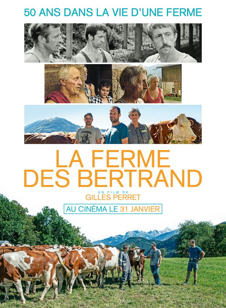 Affiche du film La Ferme des Bertrand (2023) de Gilles Perret. Voir La Ferme des Bertrand en streaming / torrent sur meilleurs-films.fr