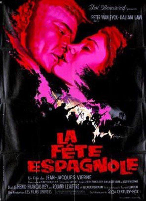 Affiche du film La Fête espagnole (1961) de Jean-Jacques Vierne. Voir La Fête espagnole en streaming / torrent sur meilleurs-films.fr