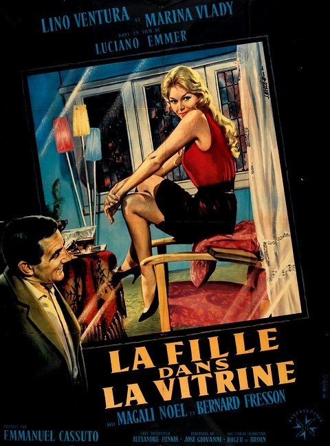 Affiche du film La Fille dans la vitrine (1961) de Luciano Emmer Affiche du film La Fille dans la vitrine (1961) de Luciano Emmer. Voir La Fille dans la vitrine en streaming / torrent sur meilleurs-films.fr