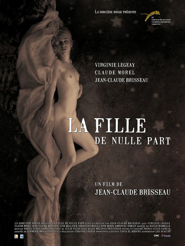 Affiche du film La Fille de nulle part (2012) de Jean-Claude Brisseau. Voir La Fille de nulle part en streaming / torrent sur meilleurs-films.fr