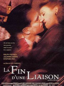 Affiche du film La Fin d’une liaison (1999) de Neil Jordan. Voir La Fin d’une liaison en streaming / torrent sur meilleurs-films.fr