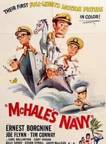 Affiche du film La Flotte se mouille (1964) de Edward Montagne. Voir La Flotte se mouille en streaming / torrent sur meilleurs-films.fr