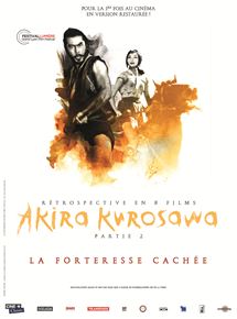Affiche du film La Forteresse cachée (1958) de Akira Kurosawa. Voir La Forteresse cachée en streaming / torrent sur meilleurs-films.fr