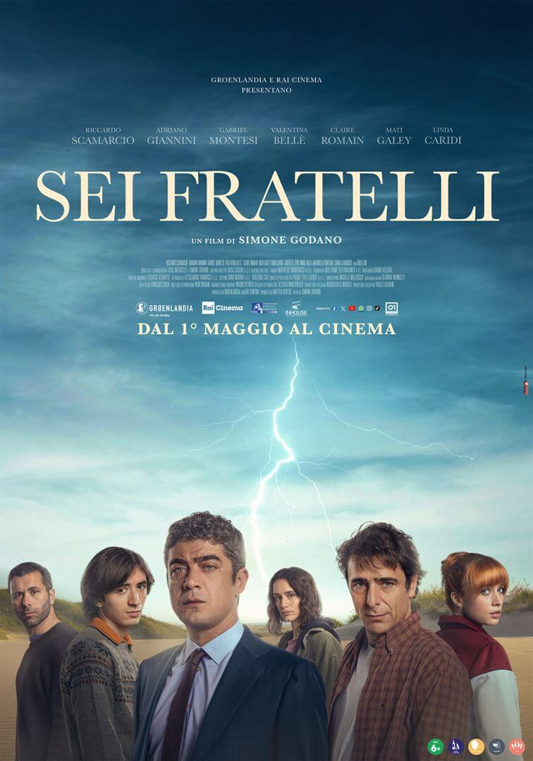 Affiche du film La Fratrie (2024) de Simone Godano. Voir La Fratrie en streaming / torrent sur meilleurs-films.fr