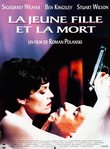 Affiche du film La Jeune fille et la mort (1994) de Roman Polanski. Voir La Jeune fille et la mort en streaming / torrent sur meilleurs-films.fr