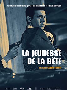 Affiche du film La Jeunesse de la bête (1963) de Seijun Suzuki. Voir La Jeunesse de la bête en streaming / torrent sur meilleurs-films.fr