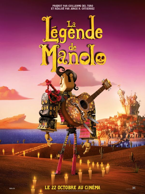 Affiche du film La Légende de Manolo (2014) de Jorge R. Gutierrez. Voir La Légende de Manolo en streaming / torrent sur meilleurs-films.fr