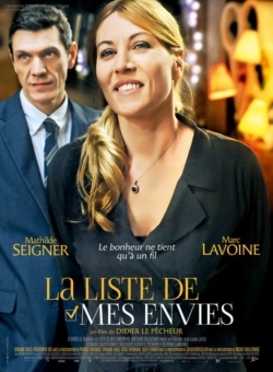 Affiche du film La Liste de mes envies (2014) de Didier Le Pêcheur.