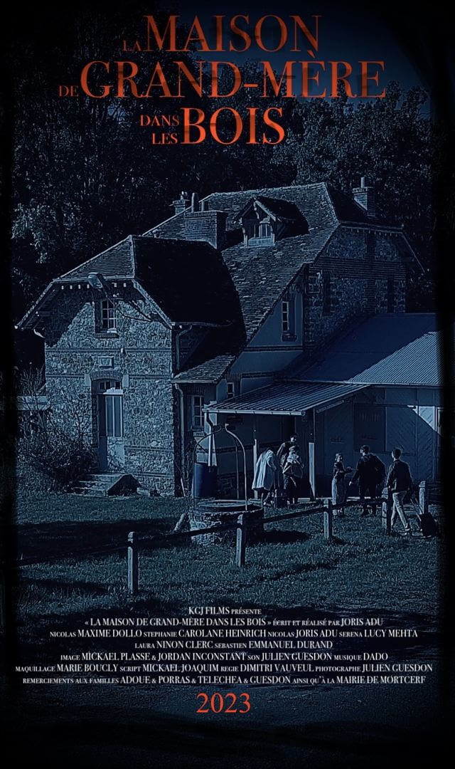Affiche du court métrage La Maison de grand-mère dans les bois (2025) de Joris Adu Affiche du court métrage La Maison de grand-mère dans les bois (2025) de Joris Adu. Voir La Maison de grand-mère dans les bois en streaming / torrent sur meilleurs-films.fr