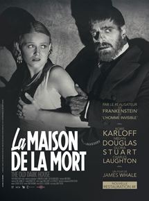 Affiche du film La Maison de la mort (1932) de James Whale. Voir La Maison de la mort en streaming / torrent sur meilleurs-films.fr
