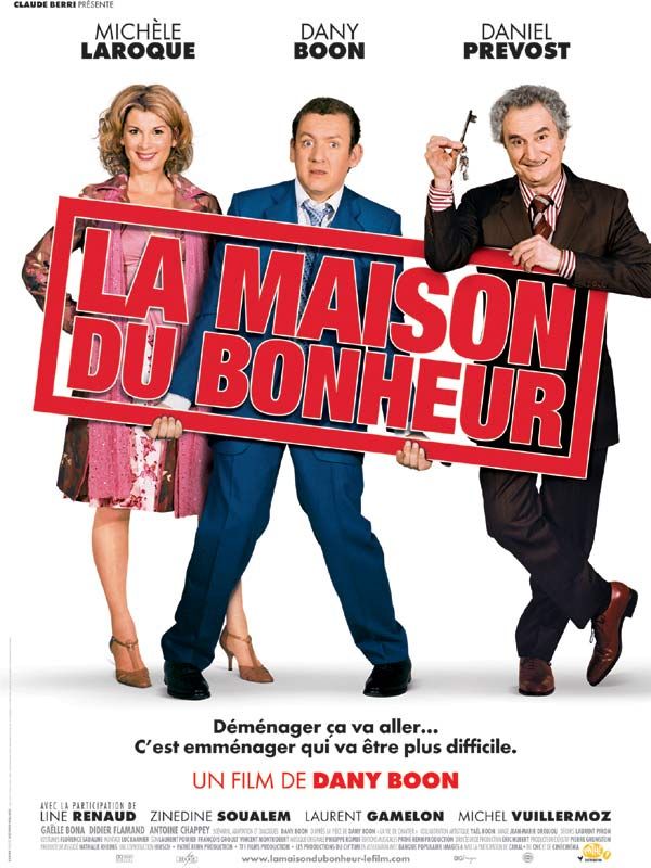 Affiche du film La Maison du bonheur (2005) de Dany Boon. Voir La Maison du bonheur en streaming / torrent sur meilleurs-films.fr