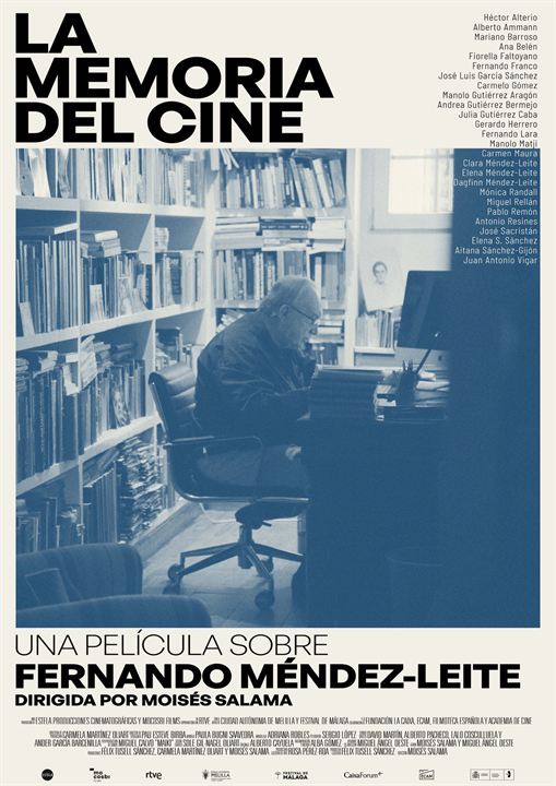 Affiche du film La memoria del cine : una película sobre Fernando Méndez-Leite (2023) de Moisés Salama. Voir La memoria del cine : una película sobre Fernando Méndez-Leite en streaming / torrent sur meilleurs-films.fr