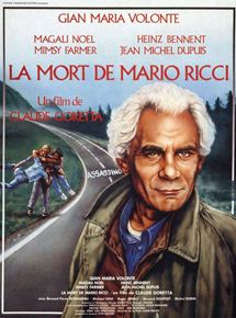 Affiche du film La Mort de Mario Ricci (1982) de Claude Goretta Affiche du film La Mort de Mario Ricci (1982) de Claude Goretta. Voir La Mort de Mario Ricci en streaming / torrent sur meilleurs-films.fr