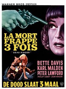 Affiche du film La Mort frappe trois fois (1964) de Paul Henreid. Voir La Mort frappe trois fois en streaming / torrent sur meilleurs-films.fr