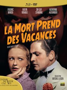 Affiche du film La Mort prend des vacances (1934) de Mitchell Leisen. Voir La Mort prend des vacances en streaming / torrent sur meilleurs-films.fr