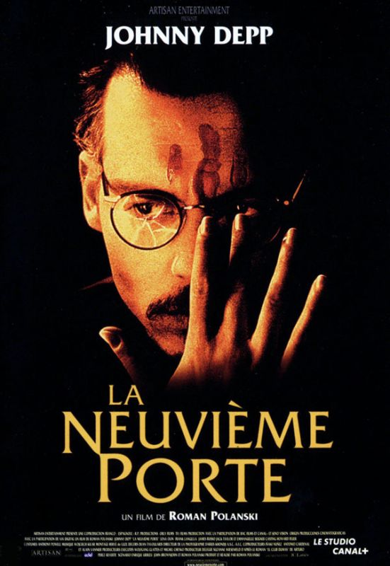 Affiche du film La Neuvième porte (1999) de Roman Polanski. Voir La Neuvième porte en streaming / torrent sur meilleurs-films.fr