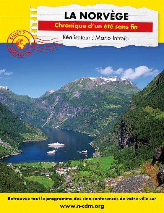 Affiche du film La Norvège, chronique d’un été sans fin (2022) de Mario Introia. Voir La Norvège, chronique d’un été sans fin en streaming / torrent sur meilleurs-films.fr
