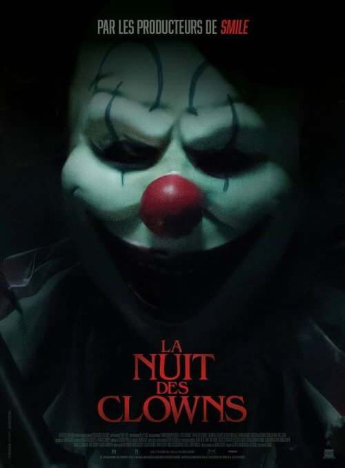 Affiche du film La Nuit des clowns (2025) de Carter Blanchard & Eli Craig.