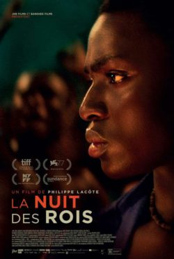 Affiche du film La Nuit des rois (2021) de Philippe Lacôte.