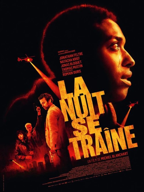 Affiche du film La Nuit se traine (2024) de Michiel Blanchart. Voir La Nuit se traine en streaming / torrent sur meilleurs-films.fr