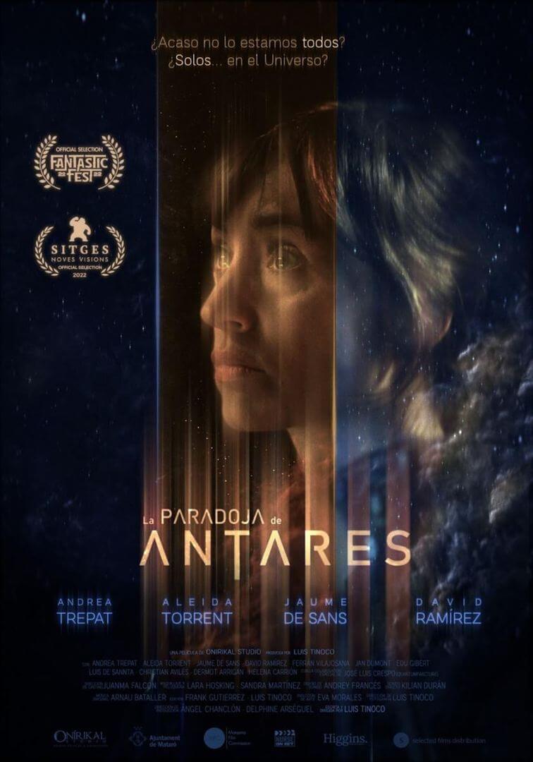 Affiche du film La paradoja de Antares (2023) de Luis Tinoco. Voir La paradoja de Antares en streaming / torrent sur meilleurs-films.fr