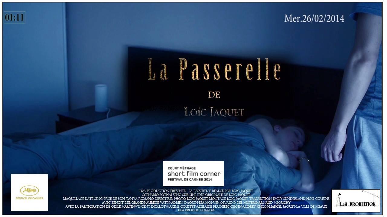 Affiche du court métrage La Passerelle (2014) de Loïc Jaquet. Voir La Passerelle en streaming / torrent sur meilleurs-films.fr