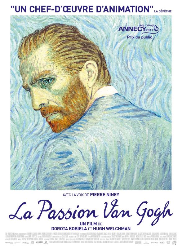 Affiche du film La Passion Van Gogh (2017) de Dorota Kobiela. Voir La Passion Van Gogh en streaming / torrent sur meilleurs-films.fr