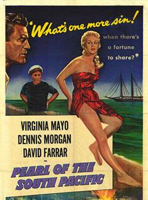 Affiche du film La Perle du Pacifique sud (1955) de Allan Dwan. Voir La Perle du Pacifique sud en streaming / torrent sur meilleurs-films.fr