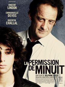Affiche du film La Permission de minuit (2011) de Delphine Gleize Affiche du film La Permission de minuit (2011) de Delphine Gleize. Voir La Permission de minuit en streaming / torrent sur meilleurs-films.fr