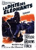 Affiche du film La Piste des éléphants (1954) de William Dieterle. Voir La Piste des éléphants en streaming / torrent sur meilleurs-films.fr