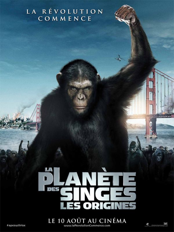 Affiche du film La Planète des singes : les origines (2011) de Rupert Wyatt Affiche du film La Planète des singes : les origines (2011) de Rupert Wyatt. Voir La Planète des singes : les origines en streaming / torrent sur meilleurs-films.fr