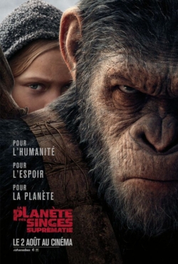 Jaquette du film La Planète des Singes - Suprématie
