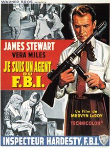 Affiche du film La Police fédérale enquête (1959) de Mervyn LeRoy. Voir La Police fédérale enquête en streaming / torrent sur meilleurs-films.fr
