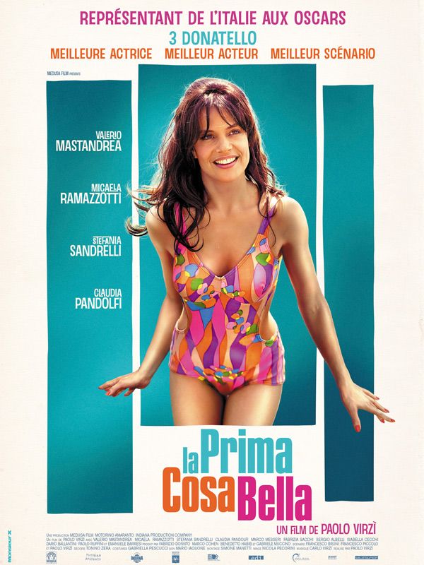 Affiche du film La prima cosa bella (2010) de Paolo Virzì. Voir La prima cosa bella en streaming / torrent sur meilleurs-films.fr