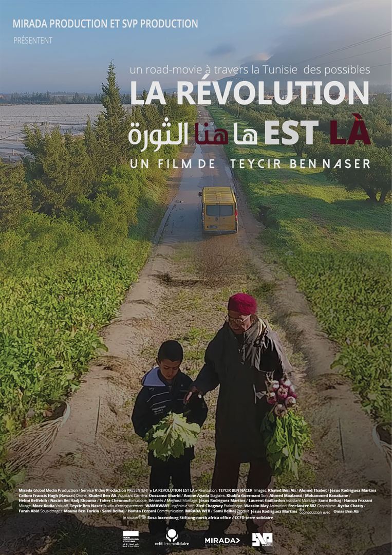Affiche du court métrage La Révolution est là (2017) de Teycir Ben Naser. Voir La Révolution est là en streaming / torrent sur meilleurs-films.fr
