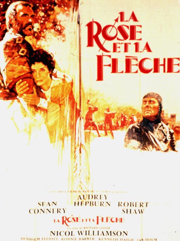 Affiche du film La Rose et la Flèche (1976) de Richard Lester. Voir La Rose et la Flèche en streaming / torrent sur meilleurs-films.fr