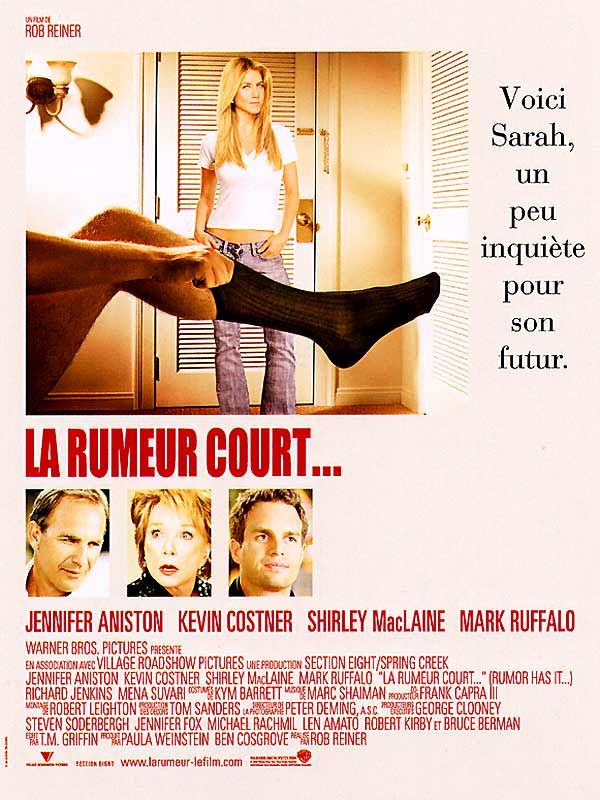 Affiche du film La Rumeur court… (2005) de Rob Reiner. Voir La Rumeur court… en streaming / torrent sur meilleurs-films.fr